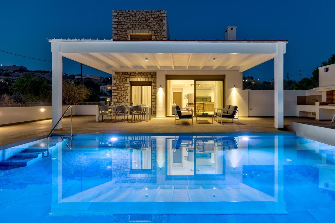 Villa Amberblue Pefkos Pefki エクステリア 写真