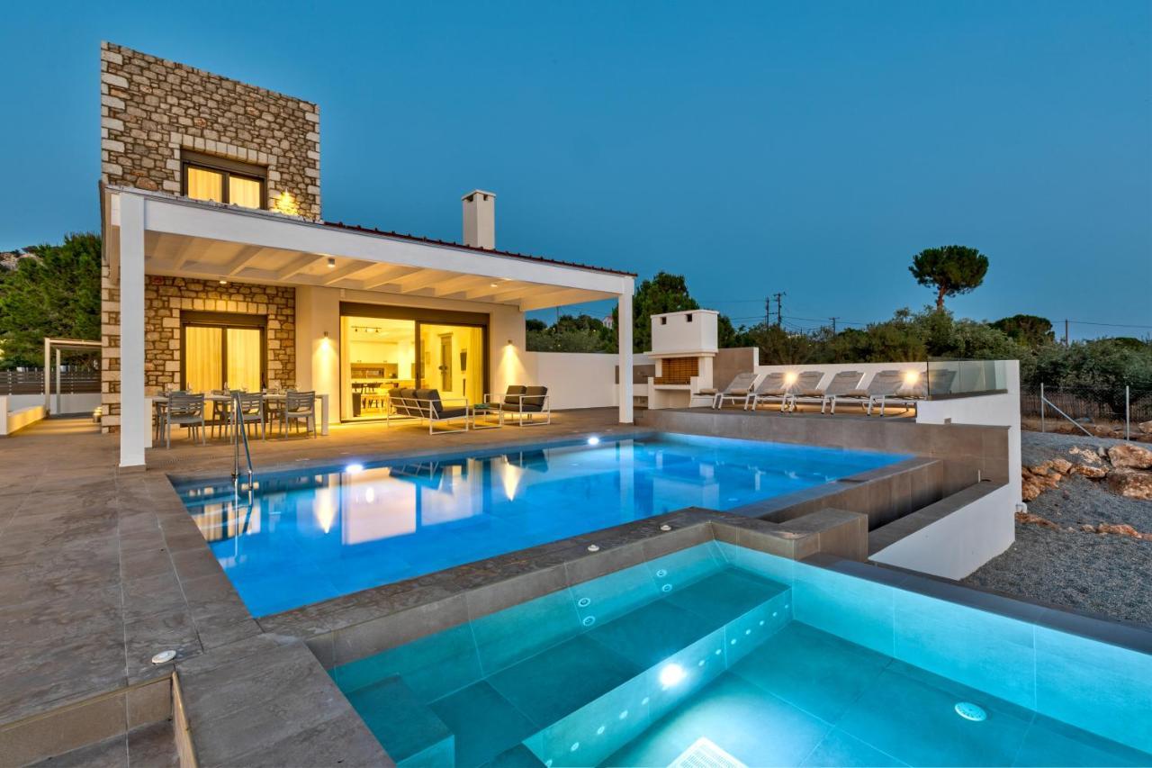 Villa Amberblue Pefkos Pefki エクステリア 写真