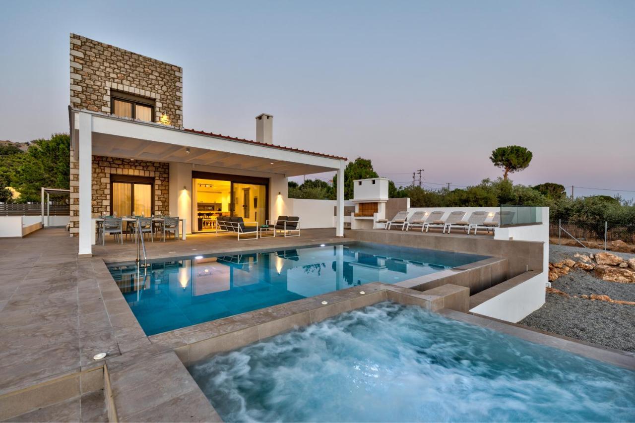 Villa Amberblue Pefkos Pefki エクステリア 写真
